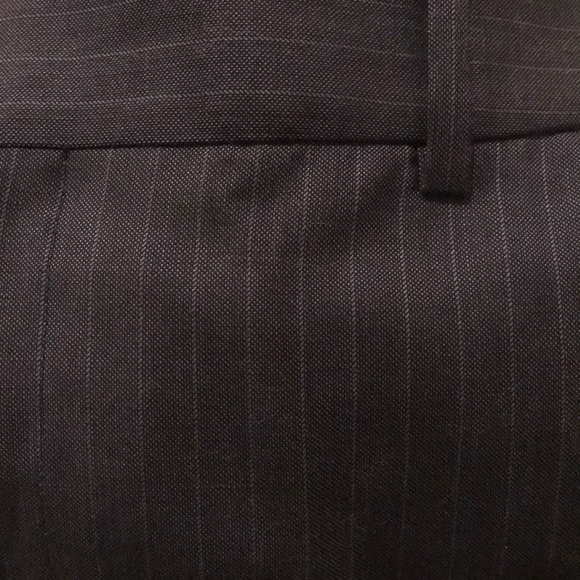 Zara dark blue pinstripe trouser - Picture 4 of 4